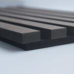 Odorless Wooden Acoustic Slat Wall Panel Multipurpose Fireproof
