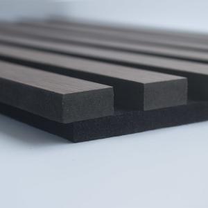 Wholesale Odorless Wooden Acoustic Slat Wall Panel Multipurpose Fireproof from china suppliers