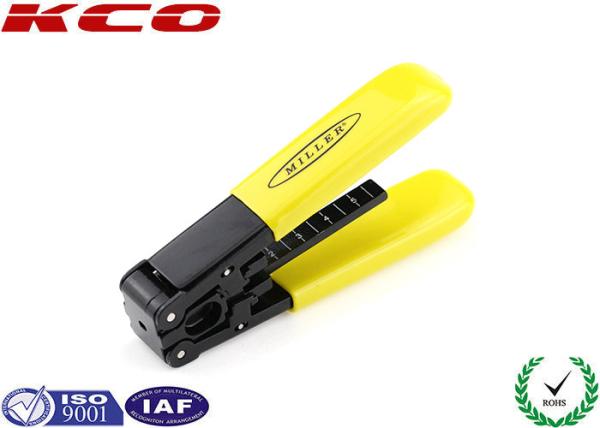 Zinc Alloy SteelFiber Optic Accessories , CR12 FTTH Fiber Optic Drop Cable