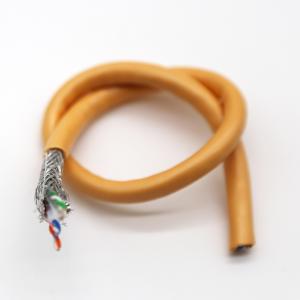 Wholesale SFTP Cat6 OFC conductor 0.57mm LSOH PVC jacket flexible network cable from china suppliers