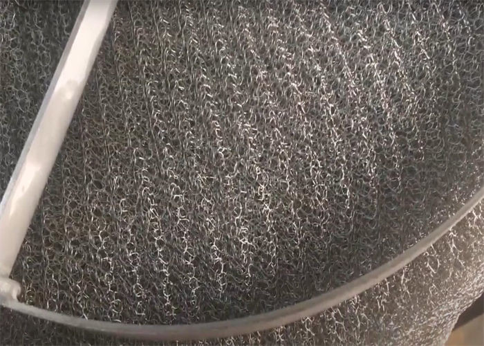 304SS York 931 Gas Demister Mesh Pad For Air Liquid Filter System DN300