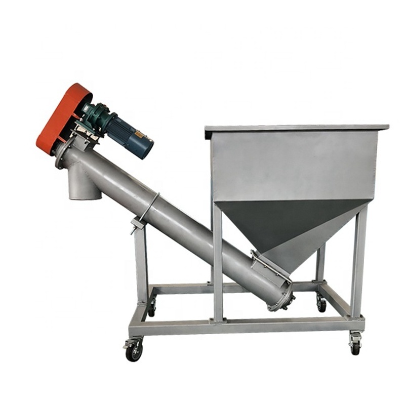 OEM Custom Stainless Steel Screw Auger Conveyor U-Type Cement Screw Conveyors