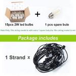 LED Retro Edison Filament Bulb Outdoor Festoon Wedding Festival Decorative