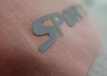 42*62mm silicone heat transfer labels patches for clothing