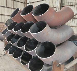Wholesale Customized 90 Degree Underground Bend Black Pipe Fitting GBT12459 from china suppliers