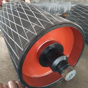 Wholesale Self Cleaning 1000T/H Rubber Lagging Pulley For Chemical Plant from china suppliers