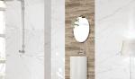Durable Marble Effect Porcelain Wall Tiles Heat Insulation 300x300 Mm