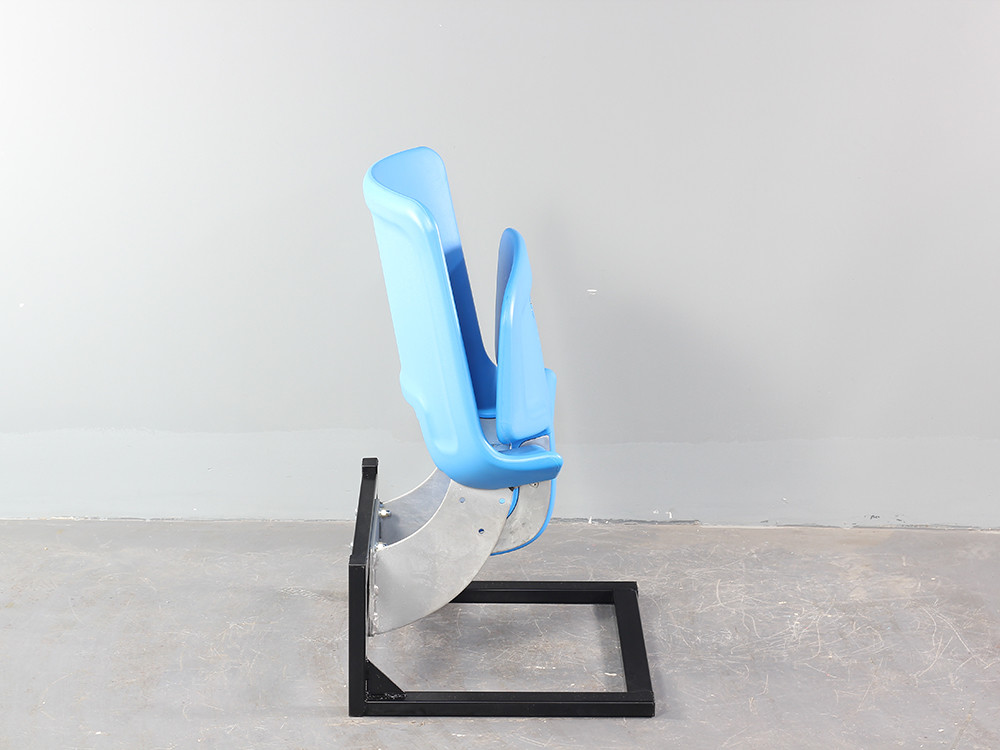 Auto Tip-Up Plastic Foldable Stadium Chair For Arena