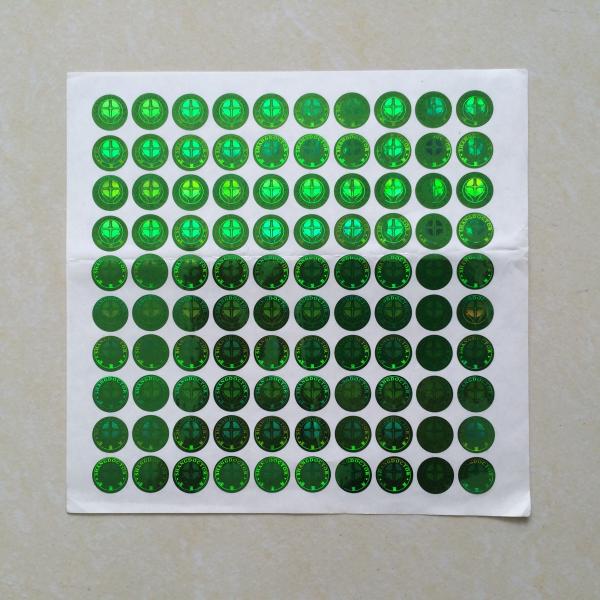 Custom printing peel off laser sticker, wholesale prices label sticker printing,