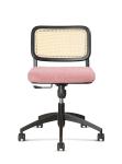 Cane Executive Rattan Office Chairs 0.121CBM PP Height Adjustment For Home 360