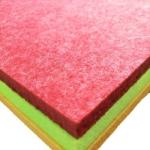 Polyester Acoustic Slat Wall Panel Eco Friendly For House Decoration
