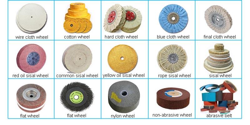 consumables usage for auto vacuum silver buffing machine