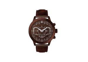 Wholesale IP Plating Genuine Leather Wrist Watch With Stainless Steel Back Cover from china suppliers