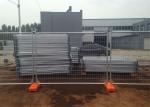 Porable Construction Fencing Panels Hot Dipped Galvanized Finished 2m x 3m