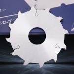 Practical Wear Resistant 180mm Diamond Blade , Antirust Flat Tooth Circular Saw