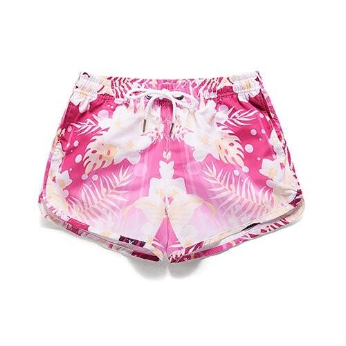 OEM maufactory New Wide Leg Shorts Hot Pants Printed Flowers Totem Large Size