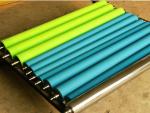 ABS Handle Cleaning Rubber Rollers Anti - Static Adhesive Clean Room , Any PMS