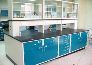 Wholesale Full Steel Lab Workbenches / Centre Table For School / College / University from china suppliers