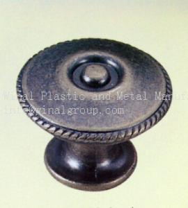 Wholesale Fine plated cabinet knob,diameter34*26,zinc alloy,iron alloy,OEM size and finish. from china suppliers