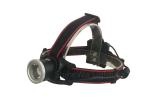 554 Lumen Powerful Headlamp Flashlight , Battery Powered Focusing Headlight