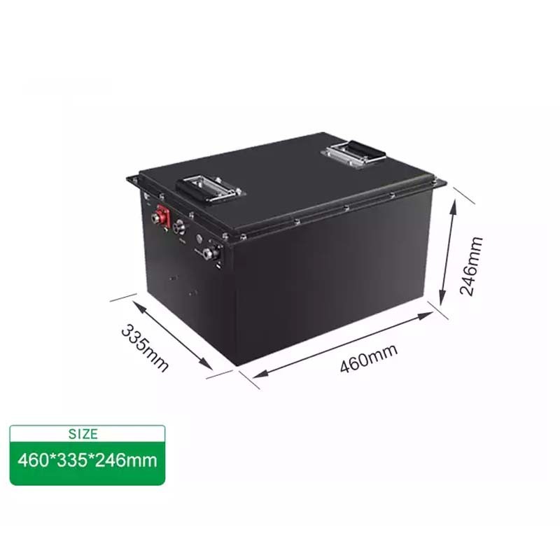 51.2V 105Ah LiFePO4 Battery Packs For Electric Golf Cart Trolley