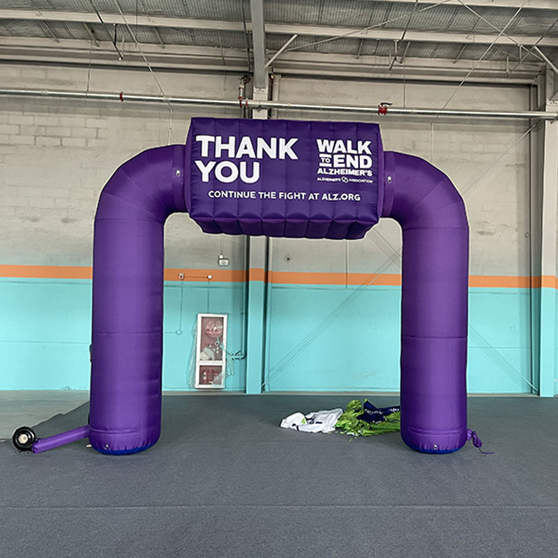 Outdoor Activities Events Inflatable Start Finish Arch Customized Color