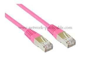 Wholesale High Speed RJ45 / RJ11 Round Cat5e Patch Cables SFTP Bare Copper Or CCA from china suppliers