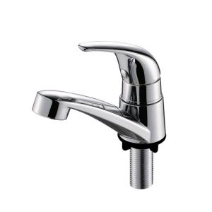 Wholesale Zinc Single Cold Water Wash Basin Faucet European Handle Water Saving from china suppliers