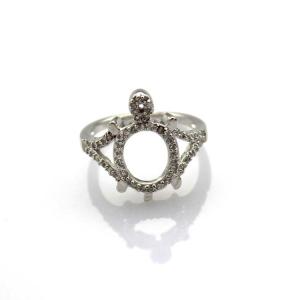 Wholesale Women Jewelry Sterling Silver Ring with Cubic Zirconia(SRT268) from china suppliers