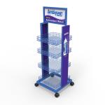 Hot Selling Supermarket Water Bottle Display Shelves Metal Wire Display Racks