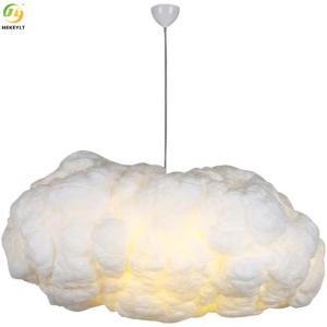 Wholesale Creative Art Cotton Modern Chandelier Ash / Milky White / Grey For Children Room from china suppliers
