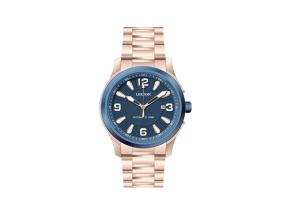 Wholesale Male Solid Band Stainless Steel Automatic Watch Black Mechanical 10ATM from china suppliers