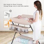 Oxford Fabric And SUS Pipe Baby Changing Table For Kids 0-3 Years Eco Friendly