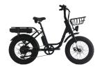 20" City Urban Electric Bicycle with Rear Carrier Battery Position and Vintage