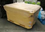 Over 1000qt High Performance Ice Coolers For Frozen Seafood Shipping Pallet