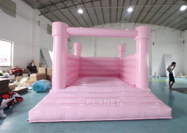 Commercial White Bouncy Castle Wedding Children'S Inflatable Bounce House Rental