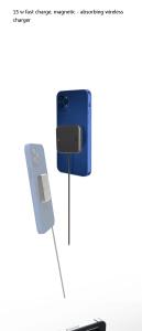Wholesale OEM 15 watt PC Iphone 12 Mini Wireless Charger easy carrying from china suppliers