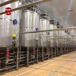 Semi-Automatic Stainless Steel Cheese Mixing Vat Aging Tank for Electric Power