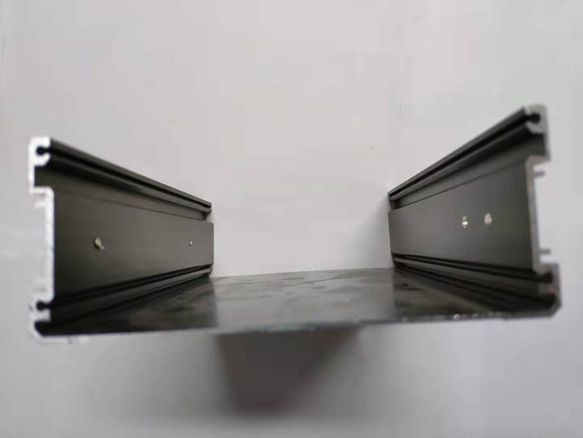 Champagne Color Electrophoresis CNC Aluminum Profile For Industrial Cover