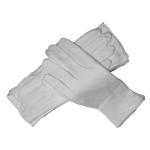 100 Percent White Cotton Gloves Highly Stretchable For Dust Free Places