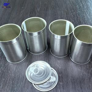 Wholesale Size D73x113mm 300g Empty Tinplate Can For Sauce Packing from china suppliers