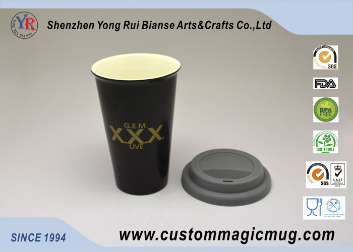 16 Oz reusable ECO sublimation starbucks coffee travel mugs heat sensitive