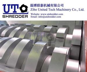 Wholesale Double Shaft Shredder D42120 - Tire Recycling Equipment - High Efficient Double Shaft Plastic Shredder/Crusher Machine from china suppliers