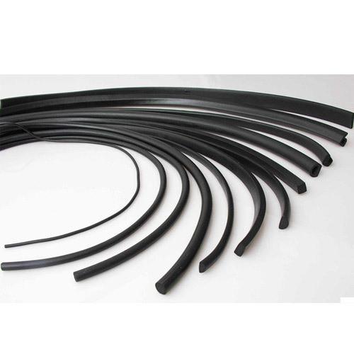Automotive Silicone Rubber Strips Cord Oil And Fuel Resistant , FDA Certificatio