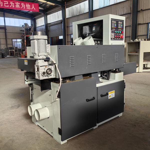 Powerful 0.37kw Lifting Motor Double-Side Woodworking Planer for Plywood