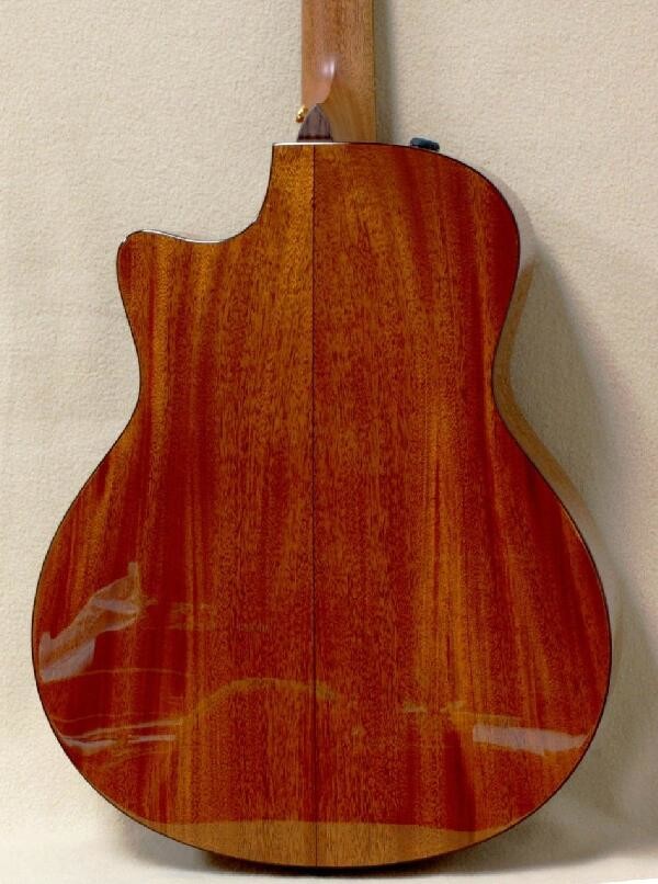 Custom cutaway 516ce acoustic guitar honeyburst