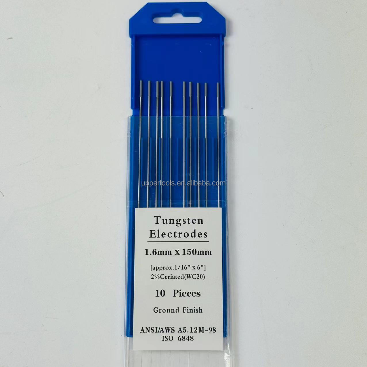 Customized ODM Support 1.6mm*150mm WC20 Tungsten Electrodes for TIG Welding Consumables