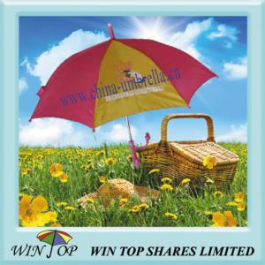 Wholesale 19 Inch Red and Yellow Beautiful Kid Umbrella from china suppliers