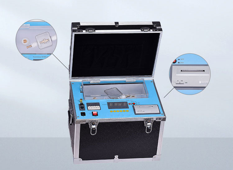 Portable Transformer Oil BDV Tester Dielectric Strength Analyzer For Insulating Oil