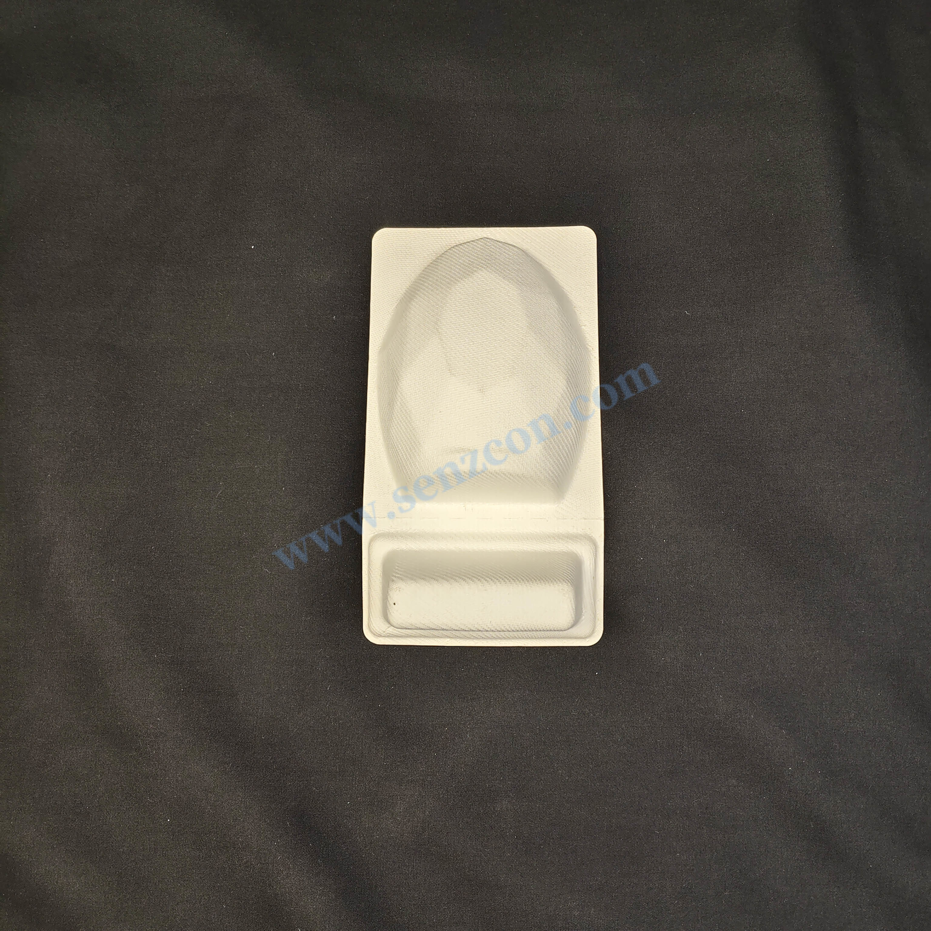 High-end crystal lamp pulp molding packaging bases: dry pressable, wet pressable, V-groove foldable, collision-proof, drop-resistant, eco-friendly and